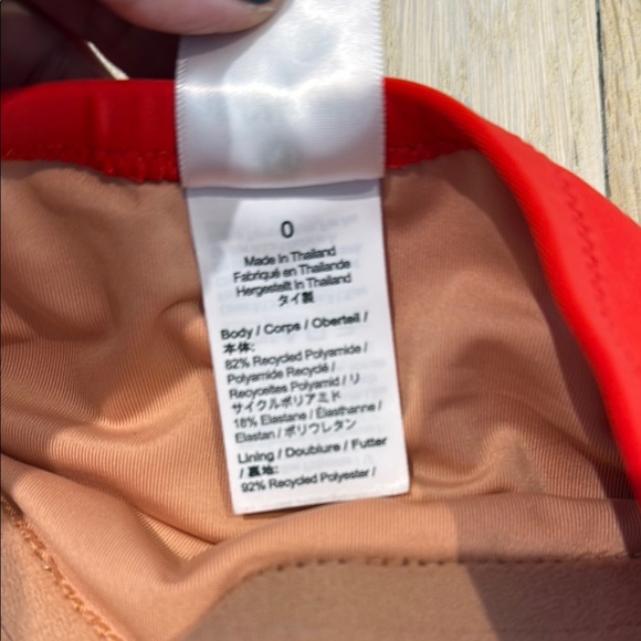 J.Crew Gemma ruched bandeau one-piece size 0 - Picture 3 of 5